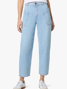 Joe's Jeans Light Blue Luanda Barrel Leg Jeans - High Rise Size 30x28